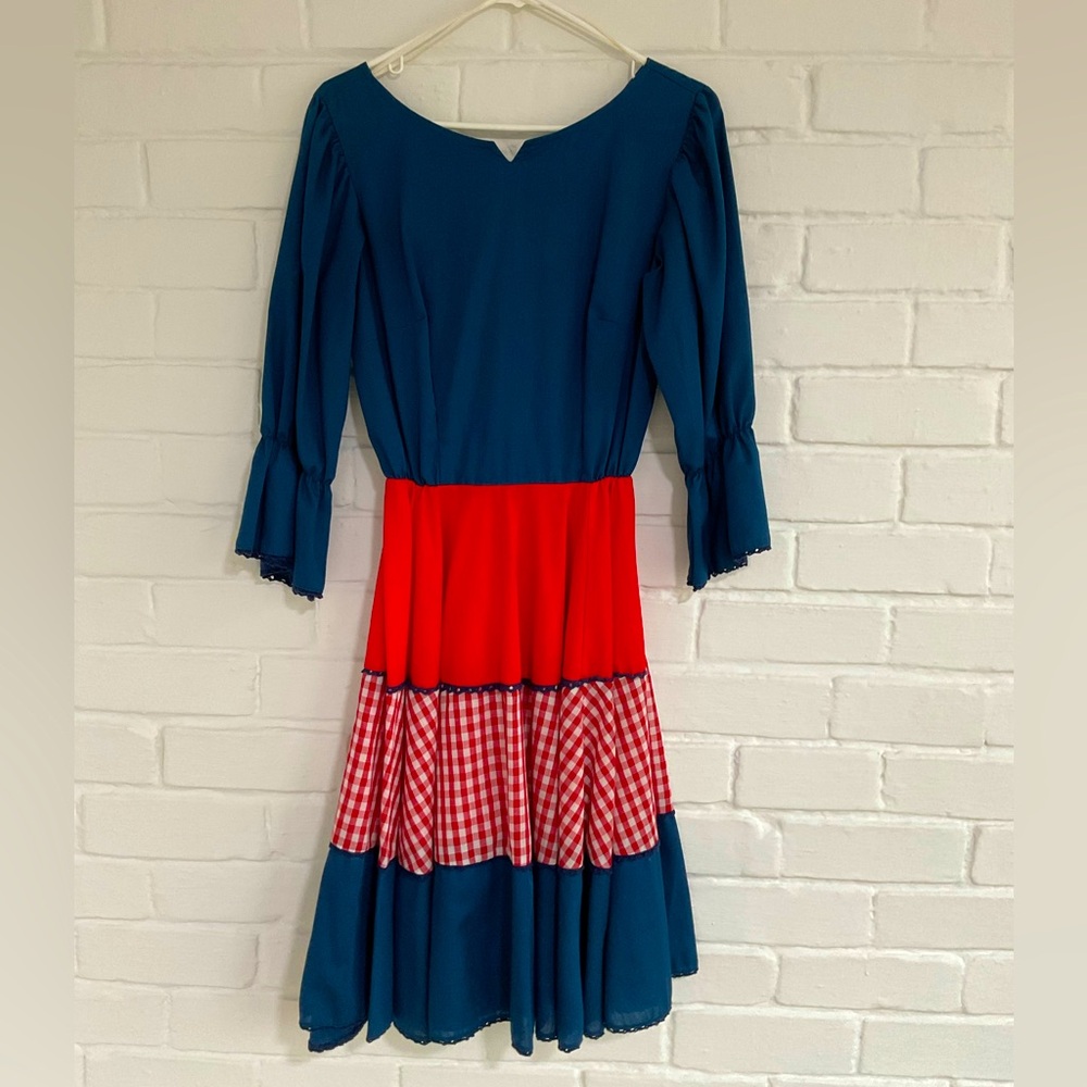 Vintage Rodeo/Square dancing dress